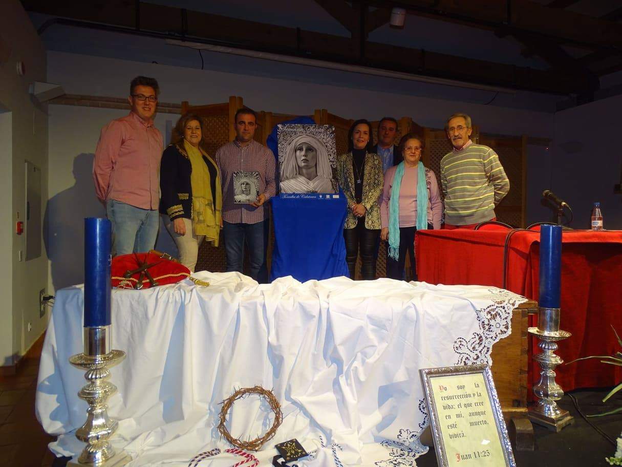 El rostro de la Virgen de la Veracruz protagoniza el cartel de la Semana Santa 2019 de Torralba de Calatrava 2