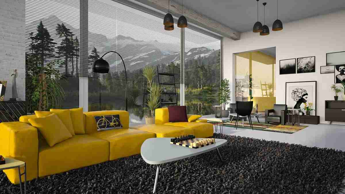 Cómo combinar el color amarillo en la decoración de tu casa 5