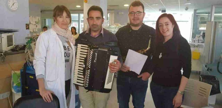 El proyecto «Música en el hospital» organiza un nuevo concierto