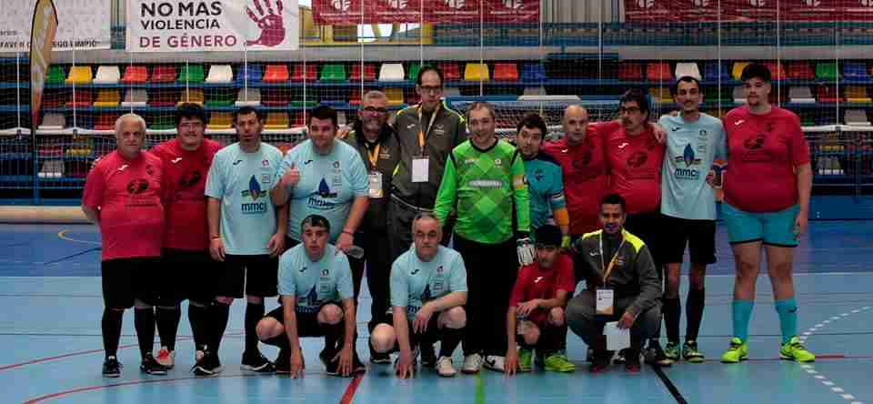 Gran participación en el campeonato regional de fútbol sala para personas con discapacidad intelectual 1