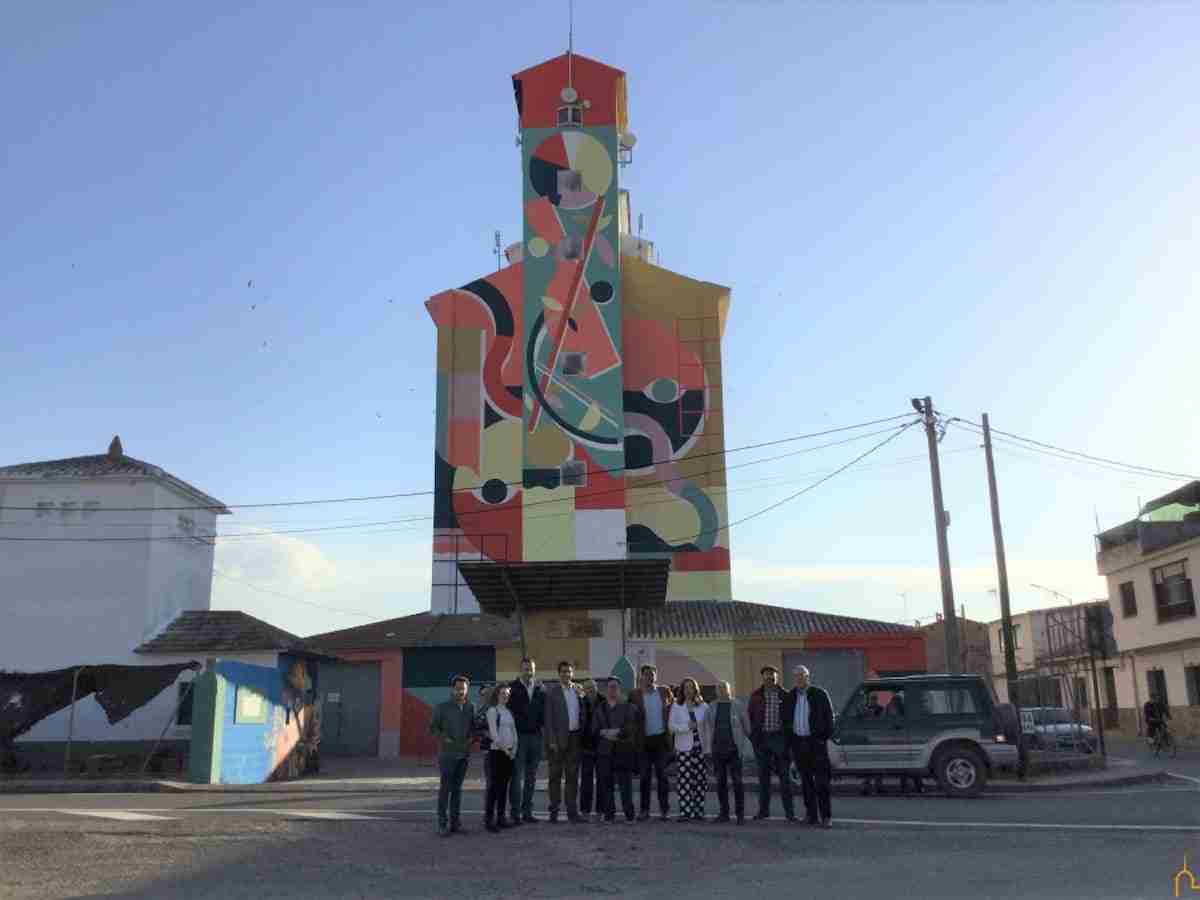 La Diputación recupera los silos e implica a personas con capacidades diferentes en un proyecto de arte mural sin precedentes 2