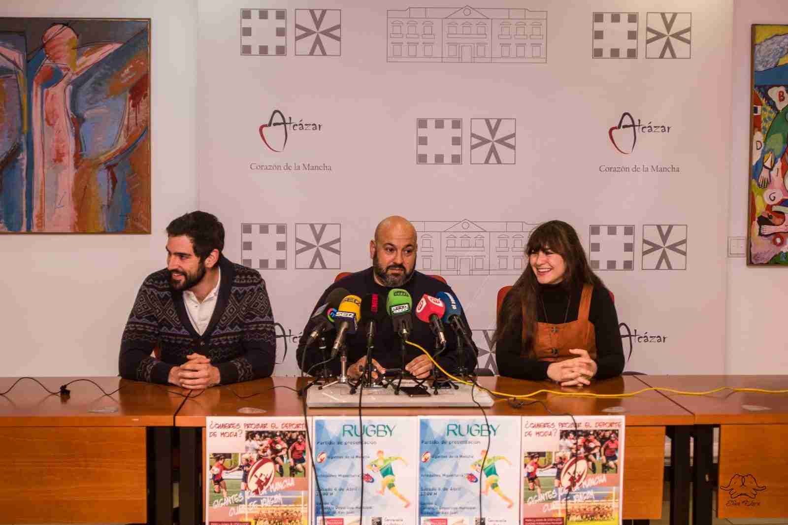 El sábado se presenta el equipo de rugby de Alcázar, Gigantes de la Mancha Club de rugby 1