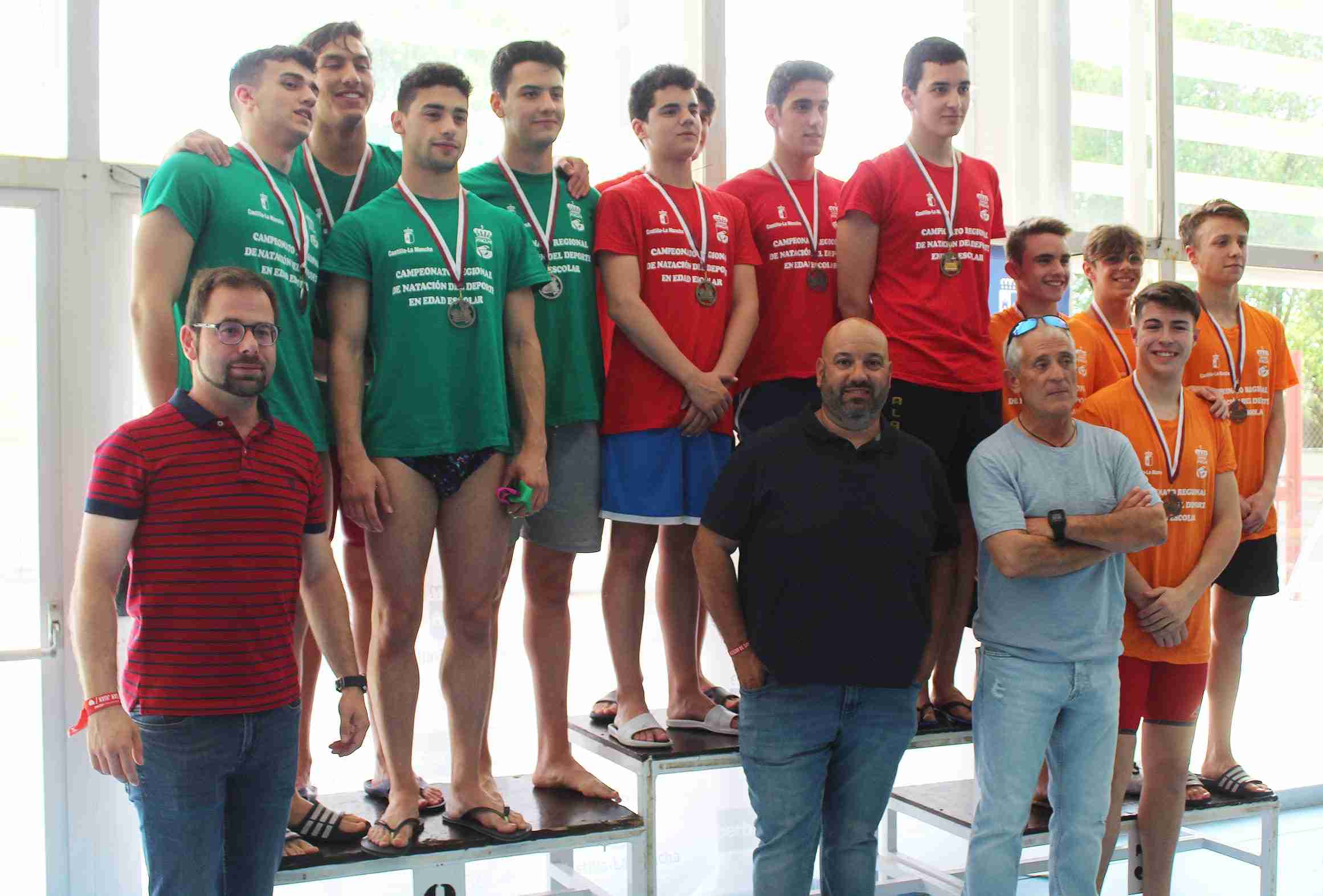 Los mejores nadadores de la región en edad escolar se dieron cita en Alcázar de San Juan 1
