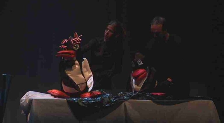 En busca del Hielo de Los sueños de Fausto, obra representada en el Festival de «Los Títeres del Hidalgo»