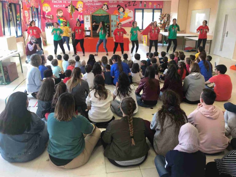 Visita a la EFA «El Gamonal» para conocer el proyecto 2019 del módulo de Educación Infantil