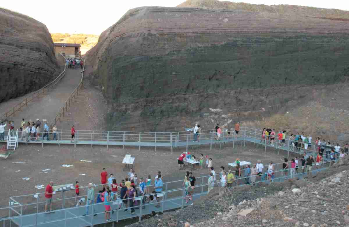 30.000 personas han visitado el volcán-museo Cerro Gordo de Granátula de Calatrava 1