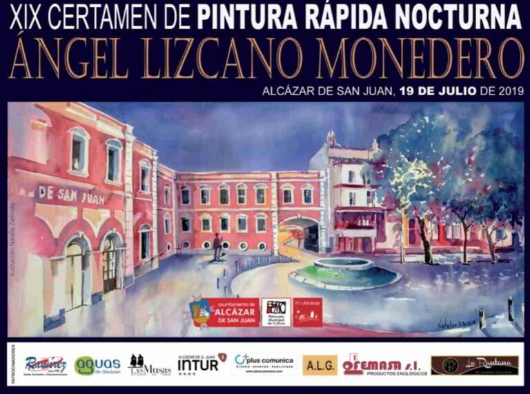 Convocada la XIX Edición del Certamen de Pintura Rápida Nocturna Ángel Lizcano Monedero