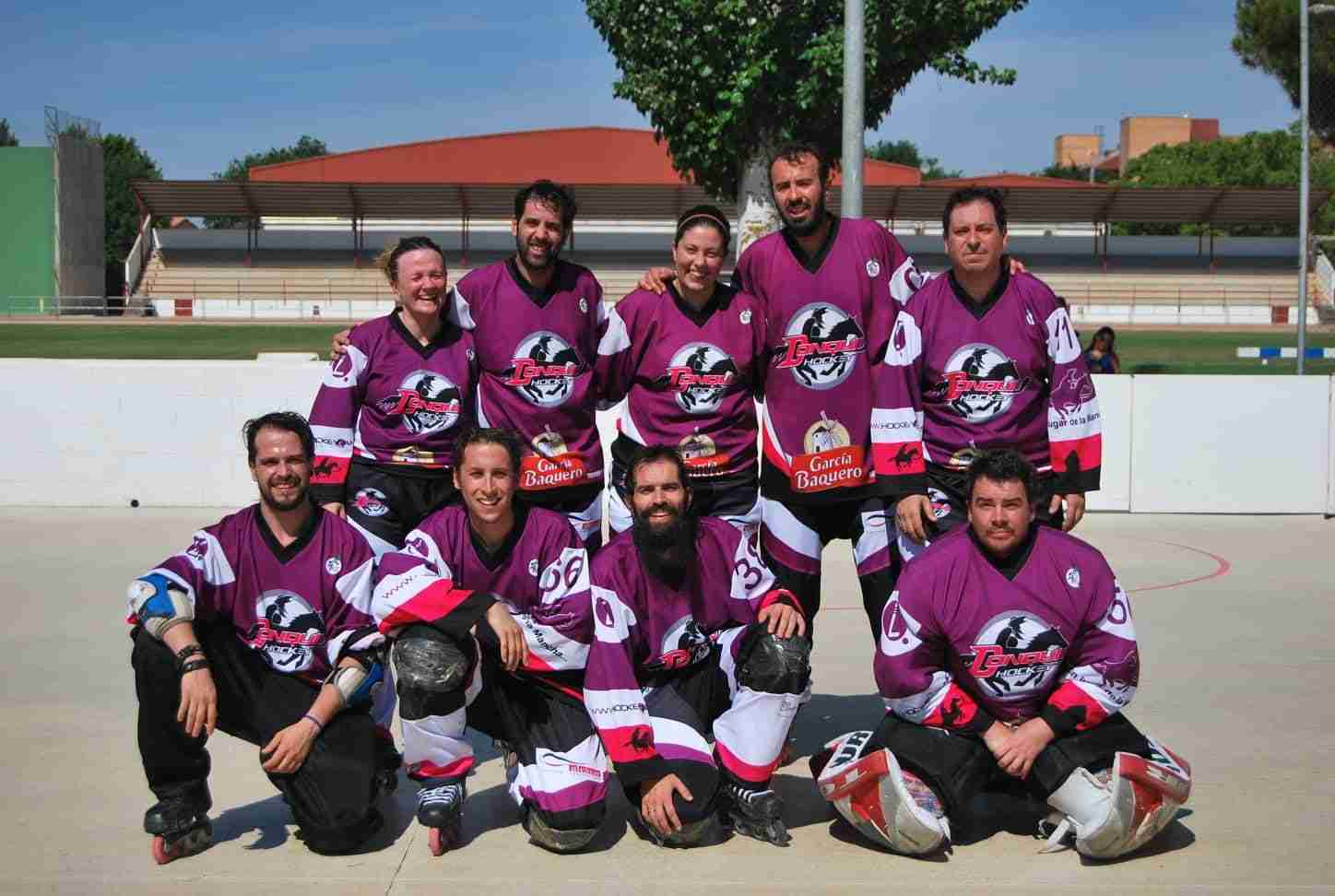 Los alevines Donqui Hockey de Alcázar, campeones de Castilla La Mancha 1