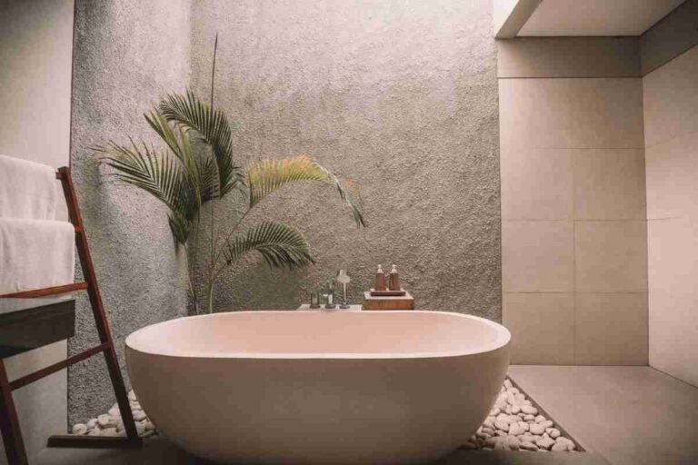 Decorar baños con plantas que son  fáciles de mantener