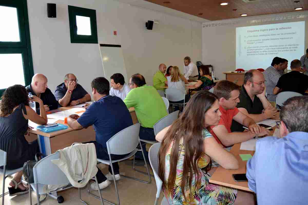 El Grupo Campo de Calatrava organiza un world café para Evaluación Intermedia de la Gobernanza de su Asociación 1