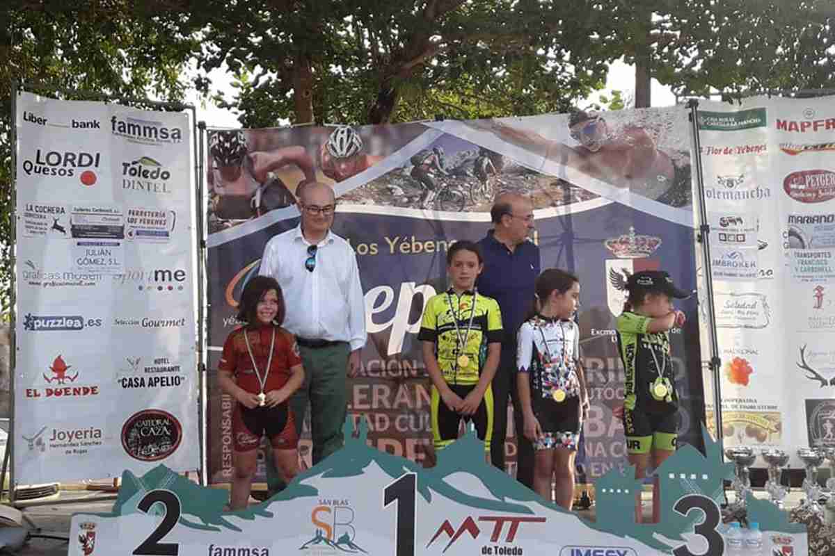 Campeonato de Castilla-La Mancha de Ciclismo Escolar en Los Yébenes 2