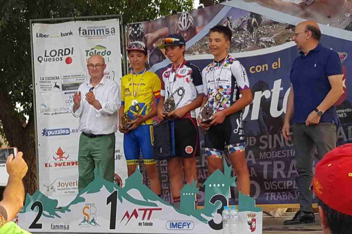 Campeonato de Castilla-La Mancha de Ciclismo Escolar en Los Yébenes 1