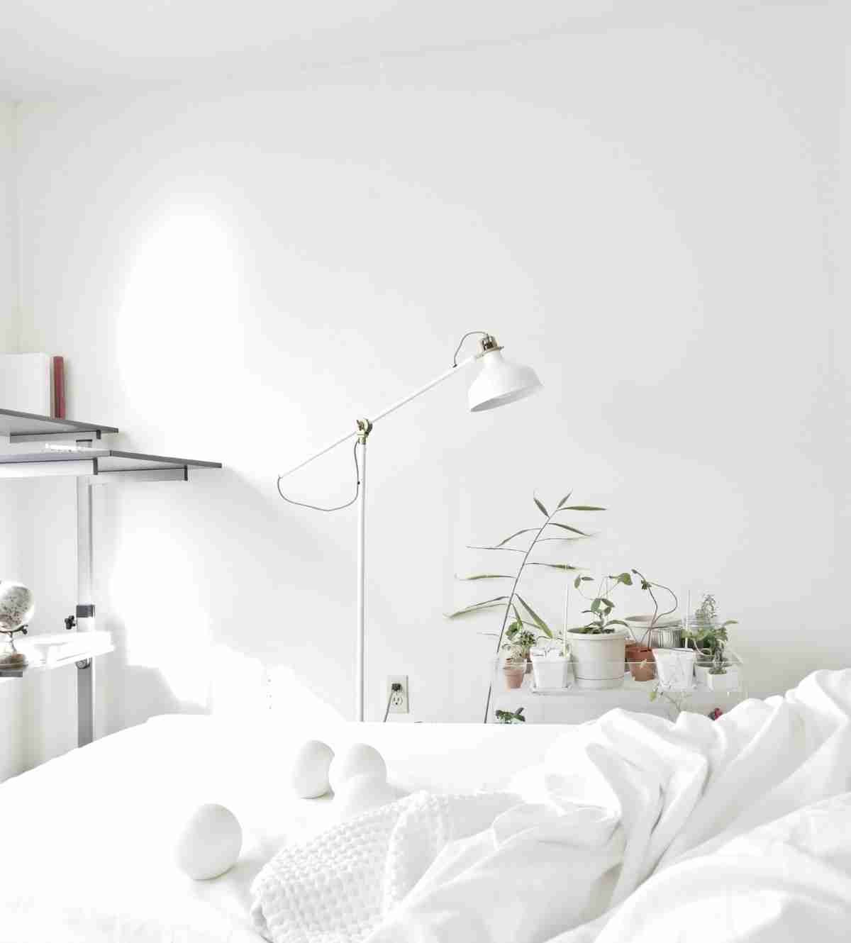 El color blanco es genial para decorar tu dormitorio 2