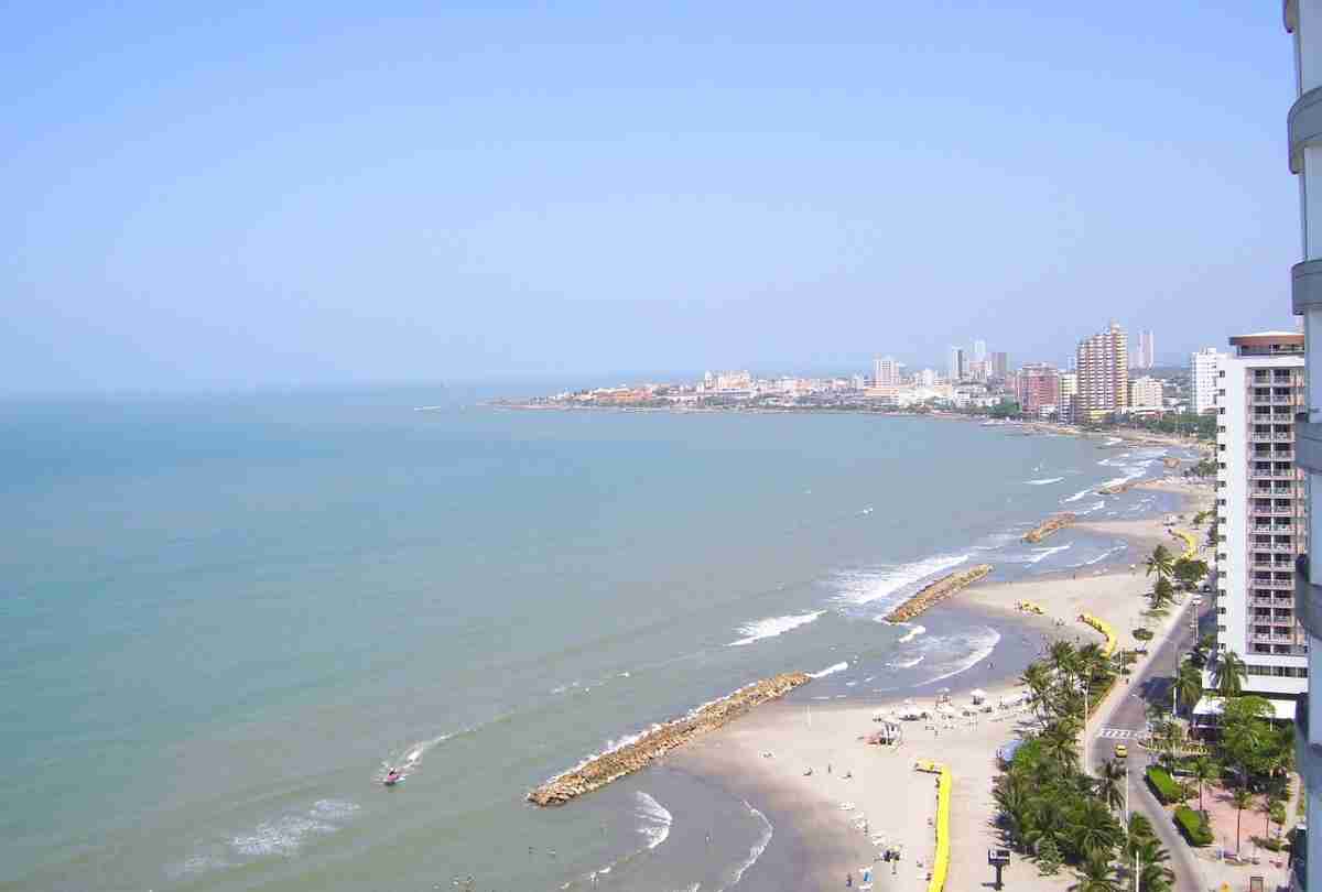 A orillas del mar Caribe la ciudad de Cartagena de Indias Colombia 5