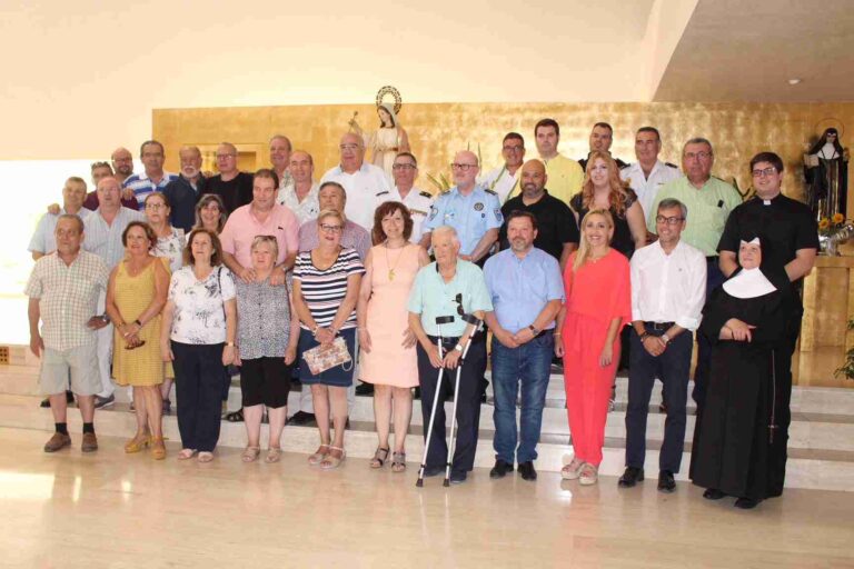 Los hosteleros celebran el día de Santa Marta con la tradicional misa en la residencia de ancianos