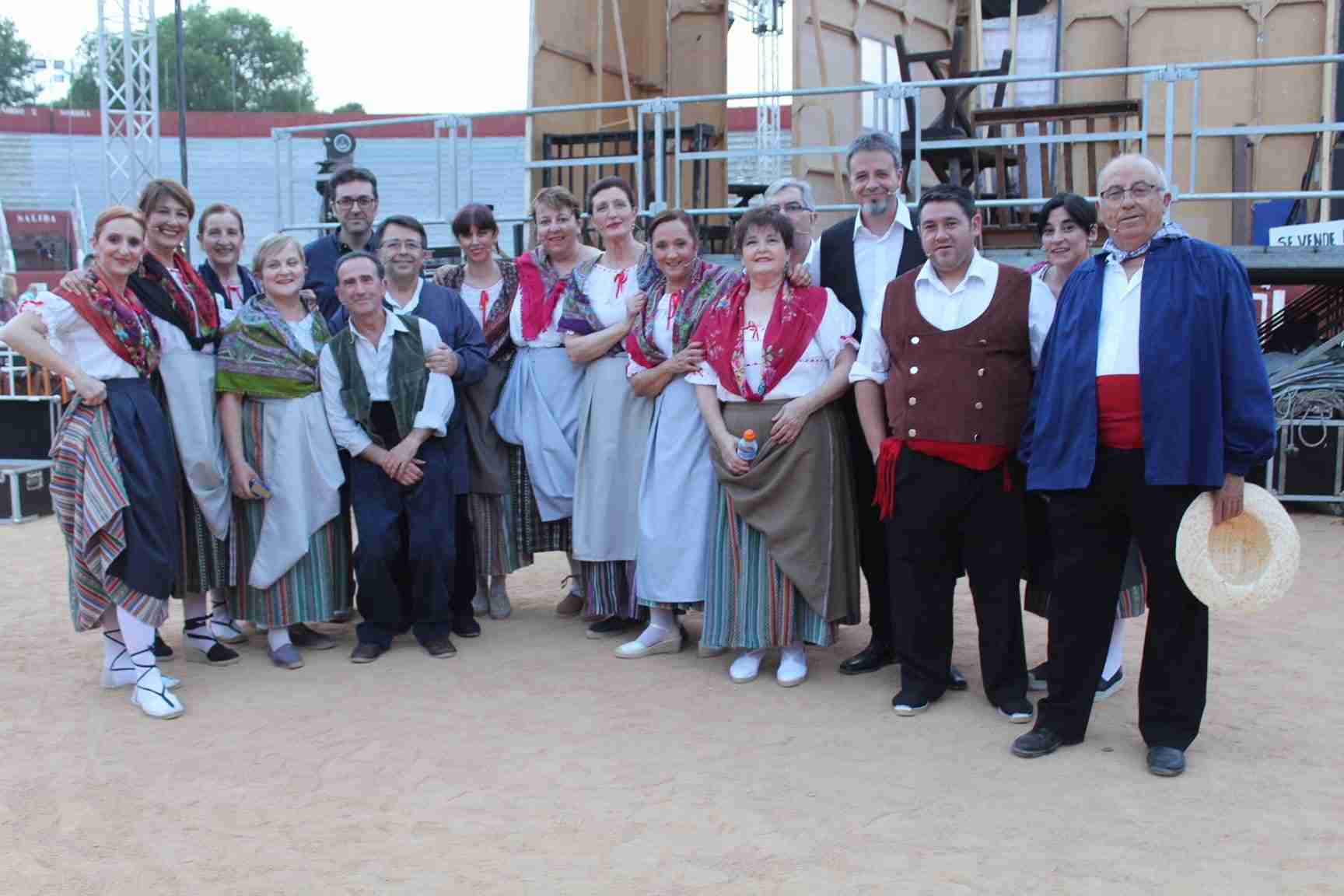 La zarzuela "La Rosa del Azafrán" volvió a cautivar al público alcazareño 1 La zarzuela "La Rosa del Azafrán" volvió a cautivar al público alcazareño 1