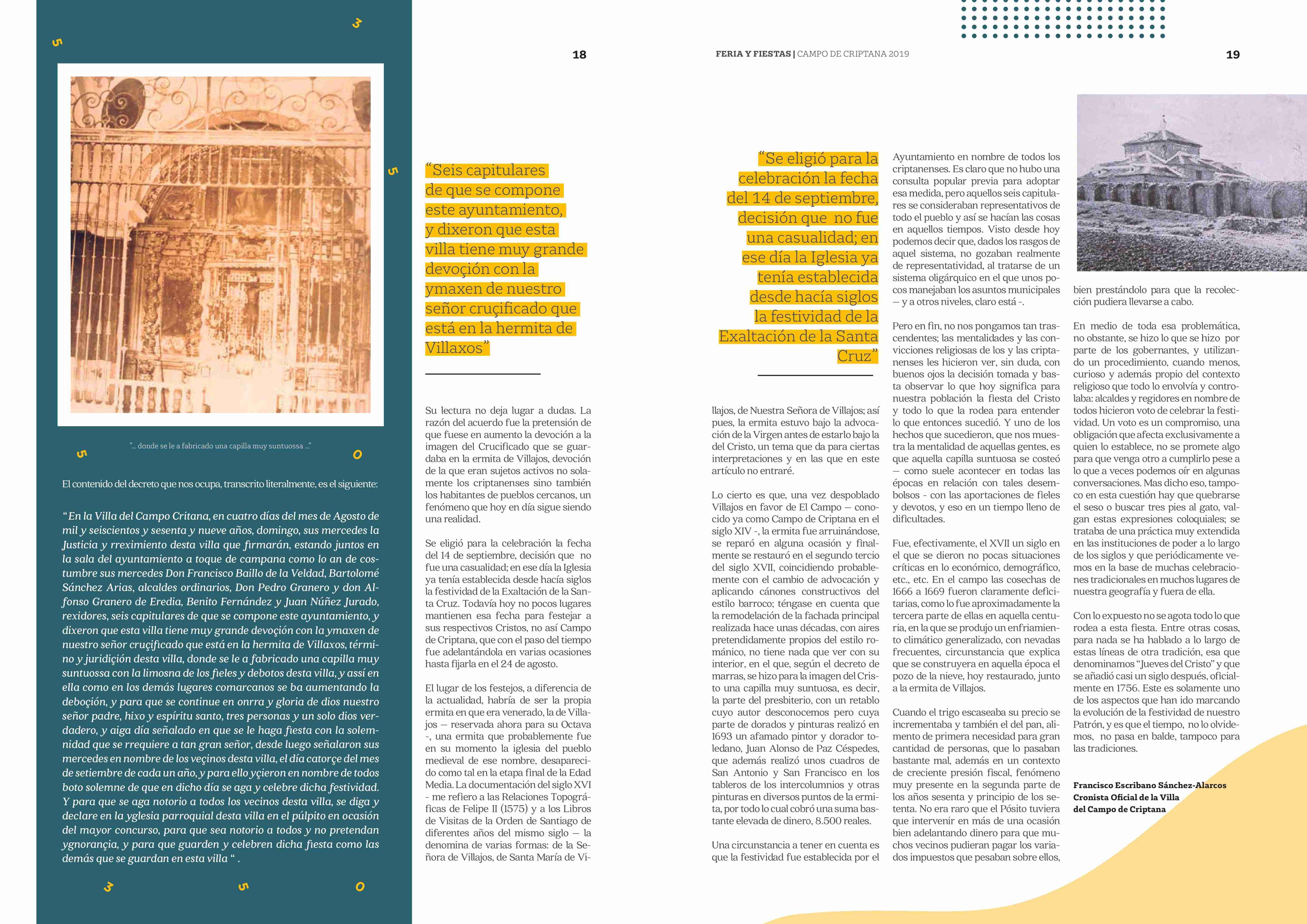 Campo de Criptana se prepara para una Feria y Fiestas repletas de novedades 9