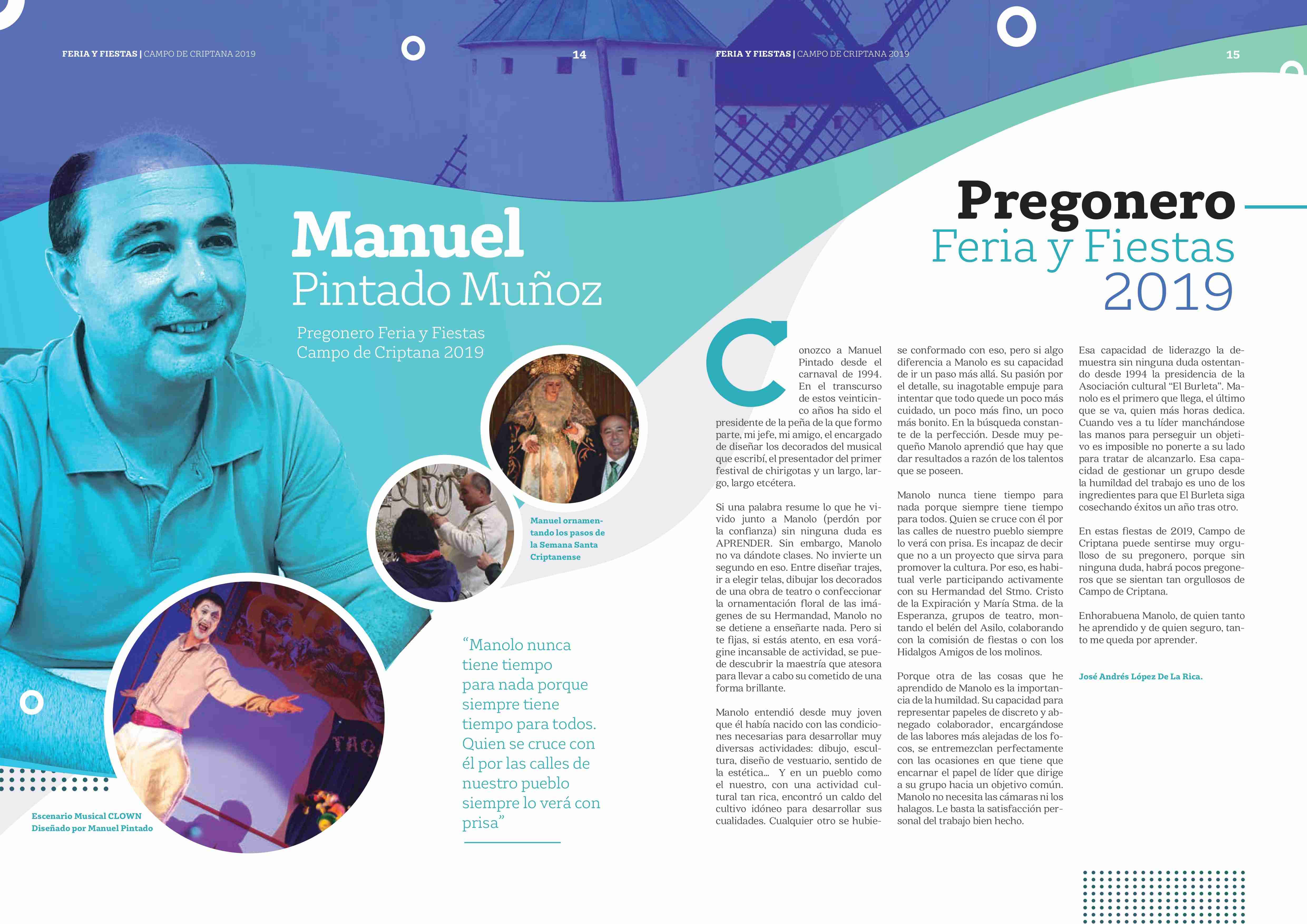 Campo de Criptana se prepara para una Feria y Fiestas repletas de novedades 7