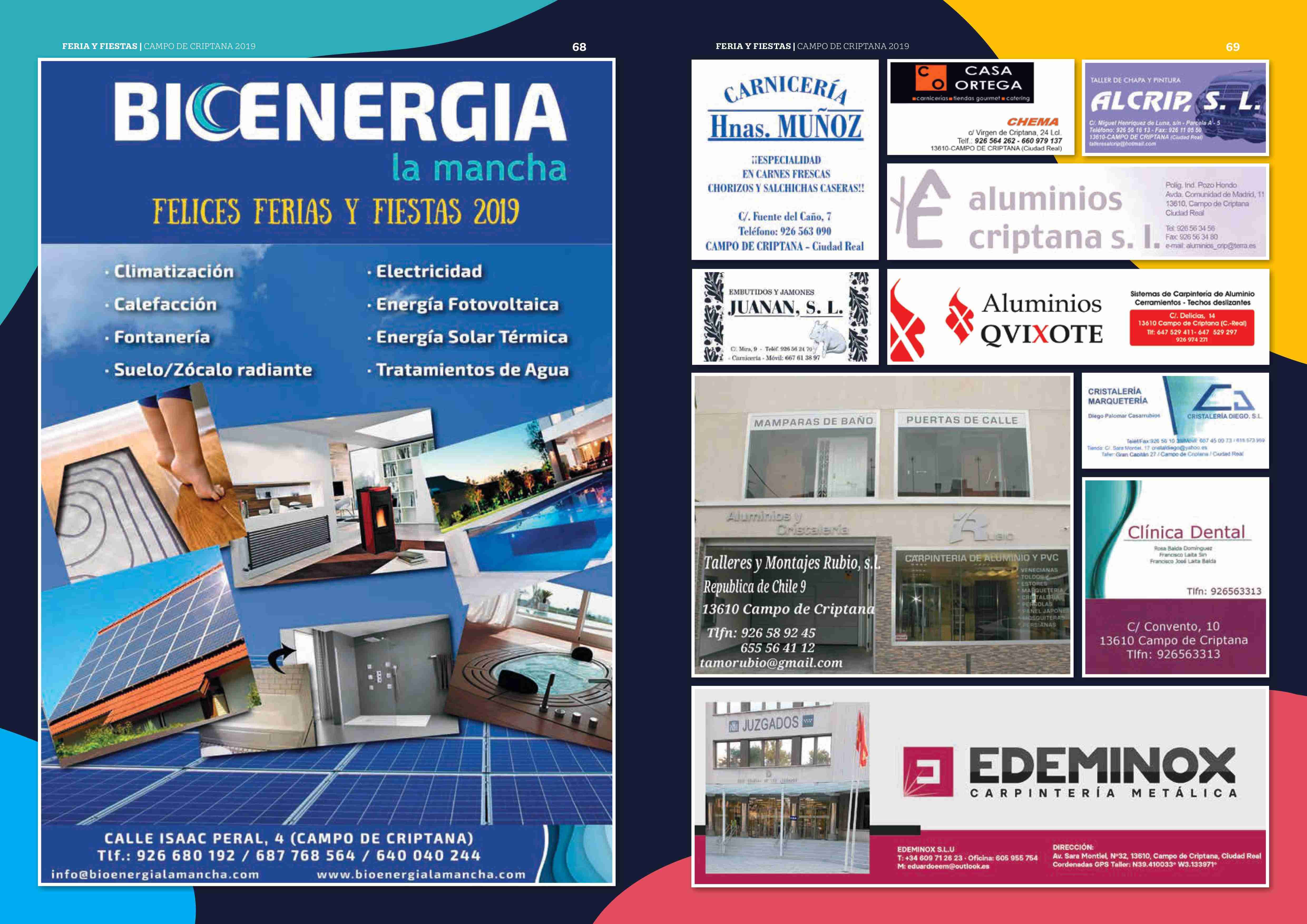 Campo de Criptana se prepara para una Feria y Fiestas repletas de novedades 34