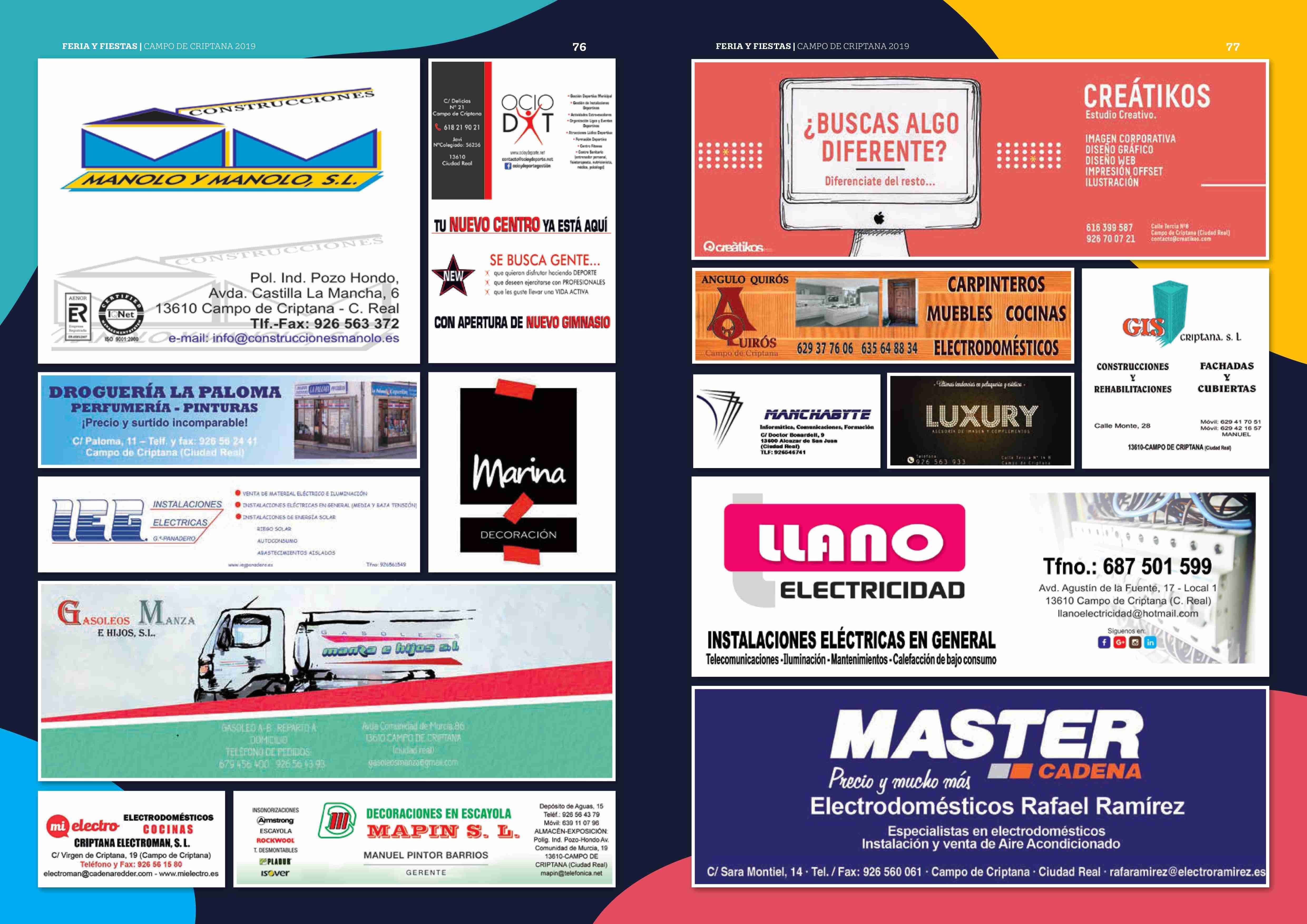 Campo de Criptana se prepara para una Feria y Fiestas repletas de novedades 38