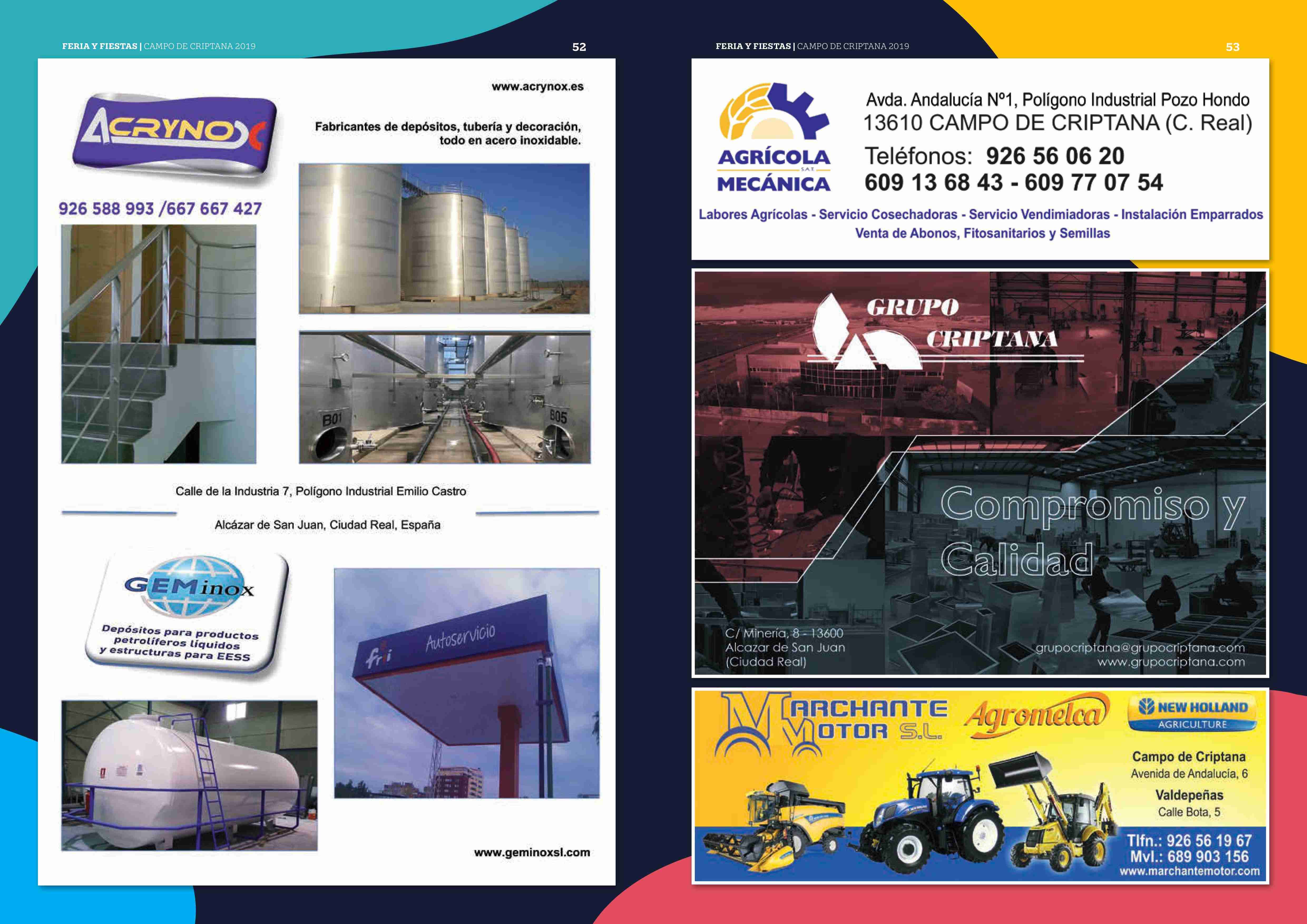 Campo de Criptana se prepara para una Feria y Fiestas repletas de novedades 26