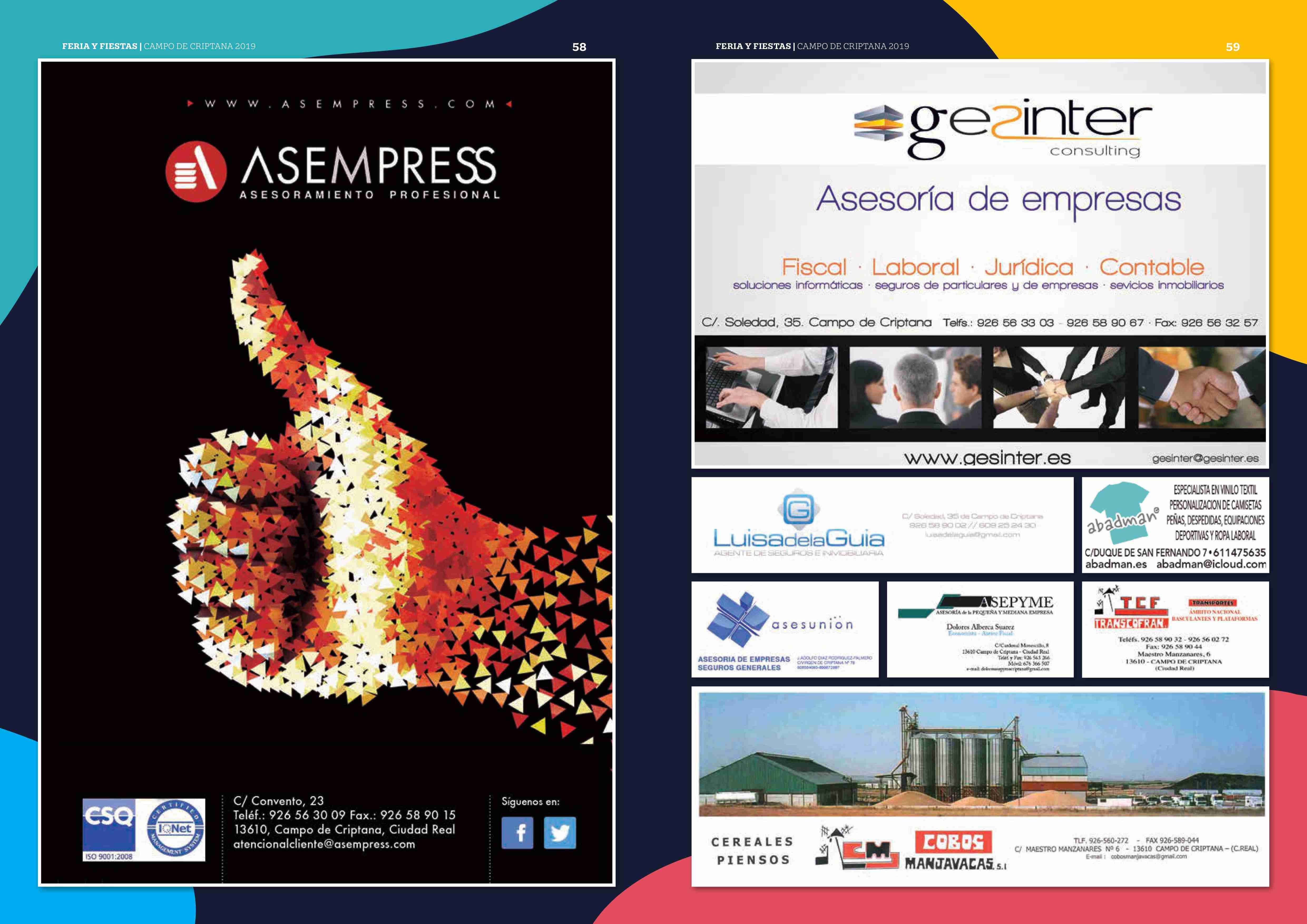 Campo de Criptana se prepara para una Feria y Fiestas repletas de novedades 29