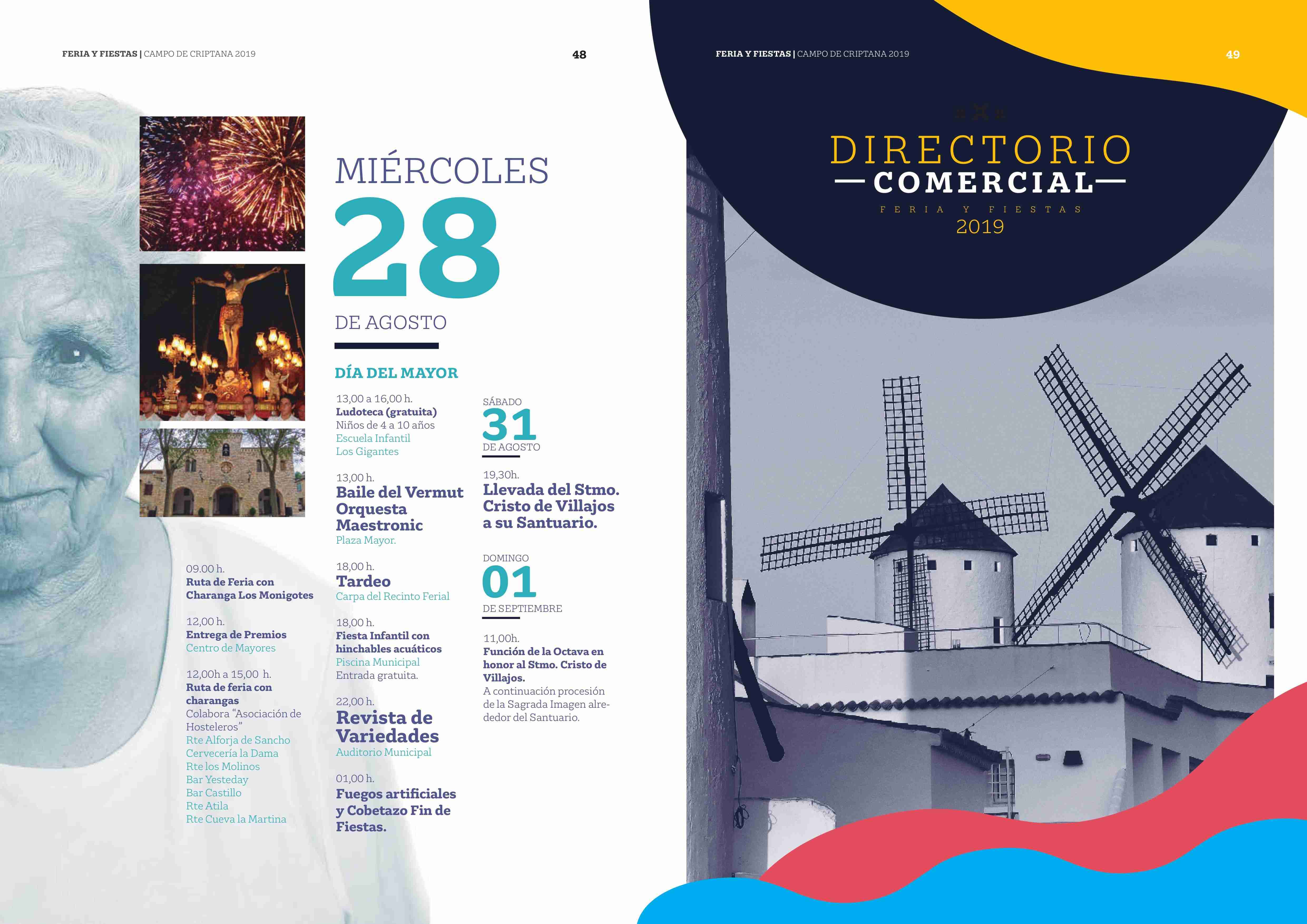 Campo de Criptana se prepara para una Feria y Fiestas repletas de novedades 24