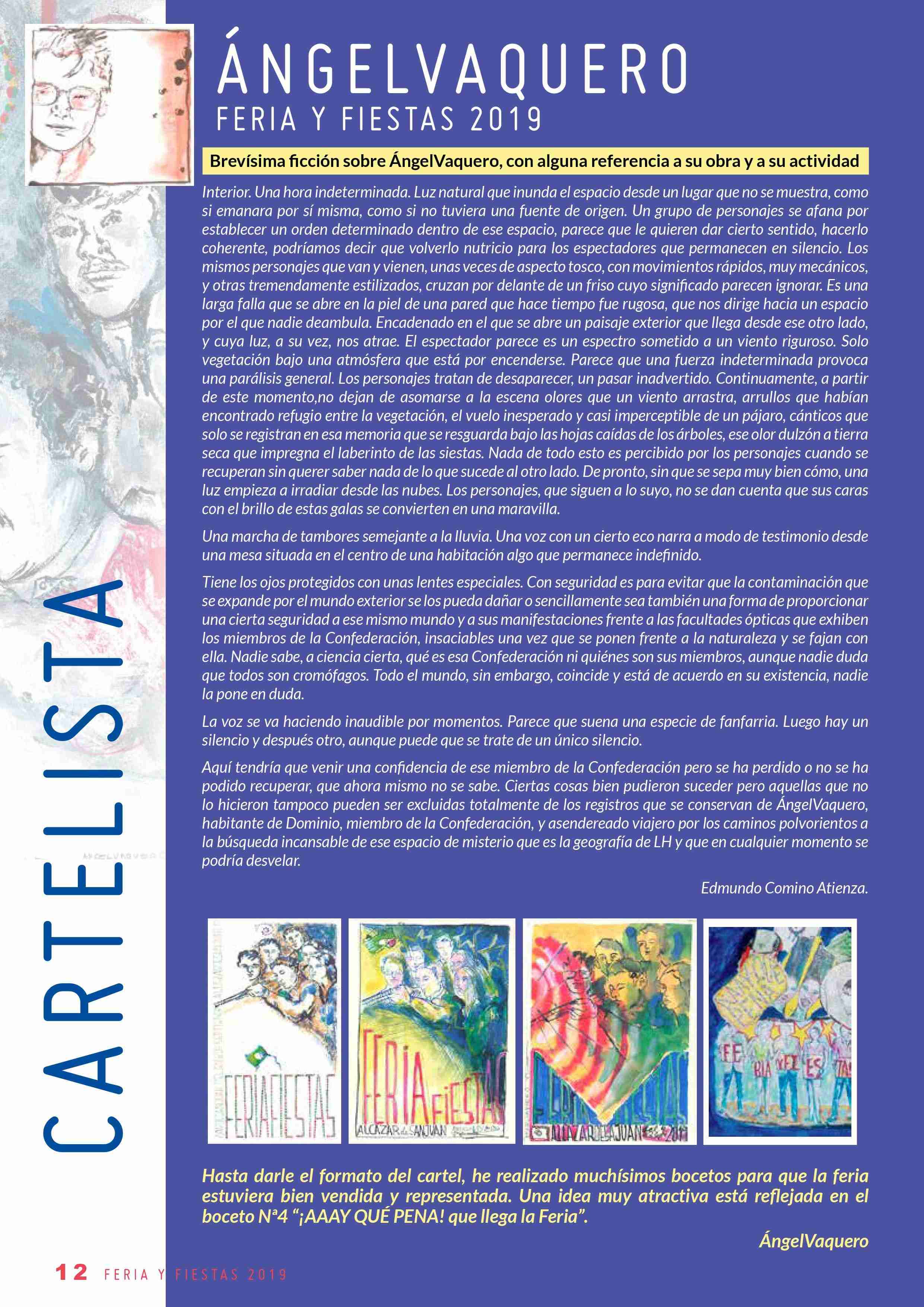 Libro de la programación de Feria y Fiestas 2019 de Alcázar de San Juan 12