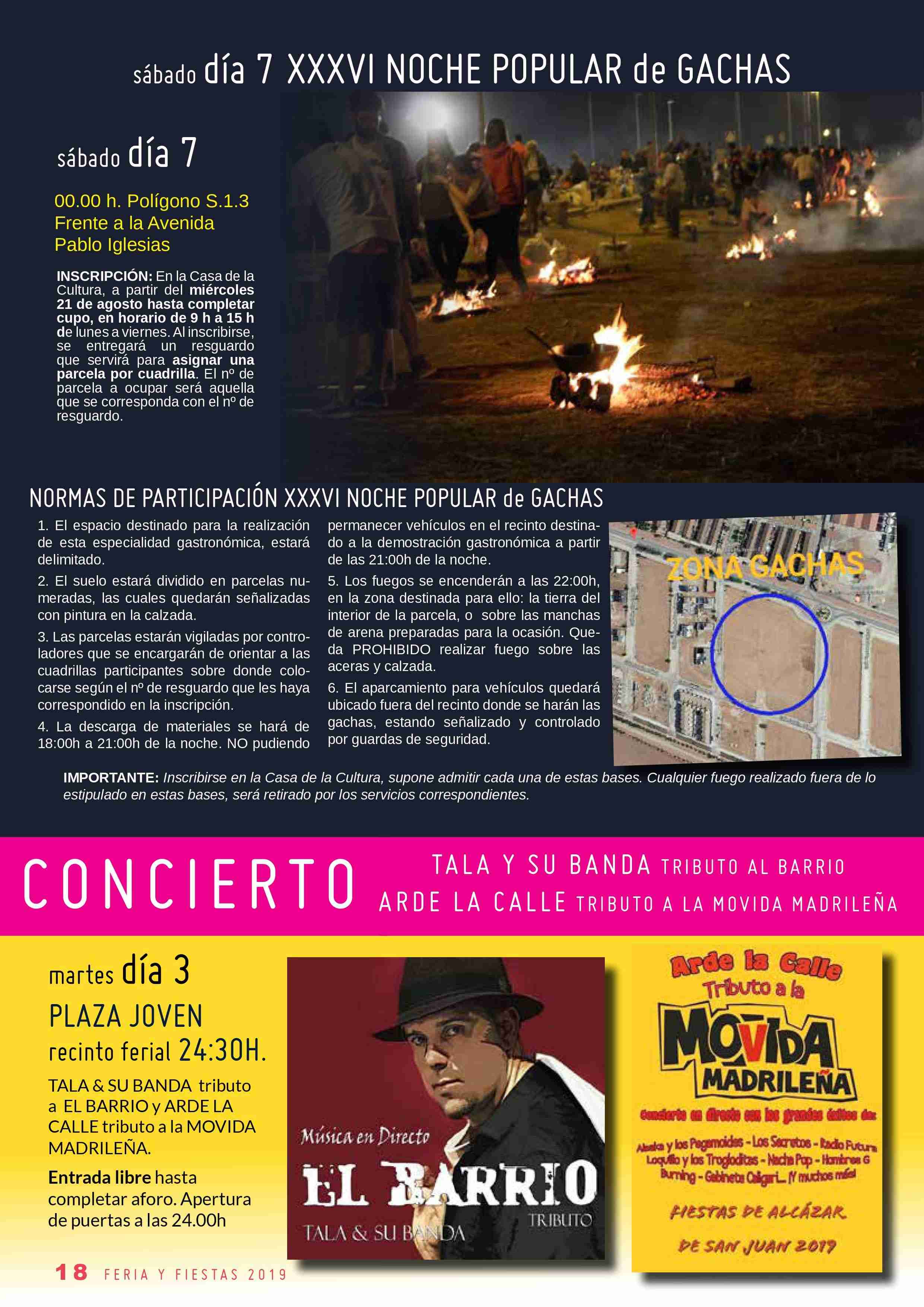 Libro de la programación de Feria y Fiestas 2019 de Alcázar de San Juan 18