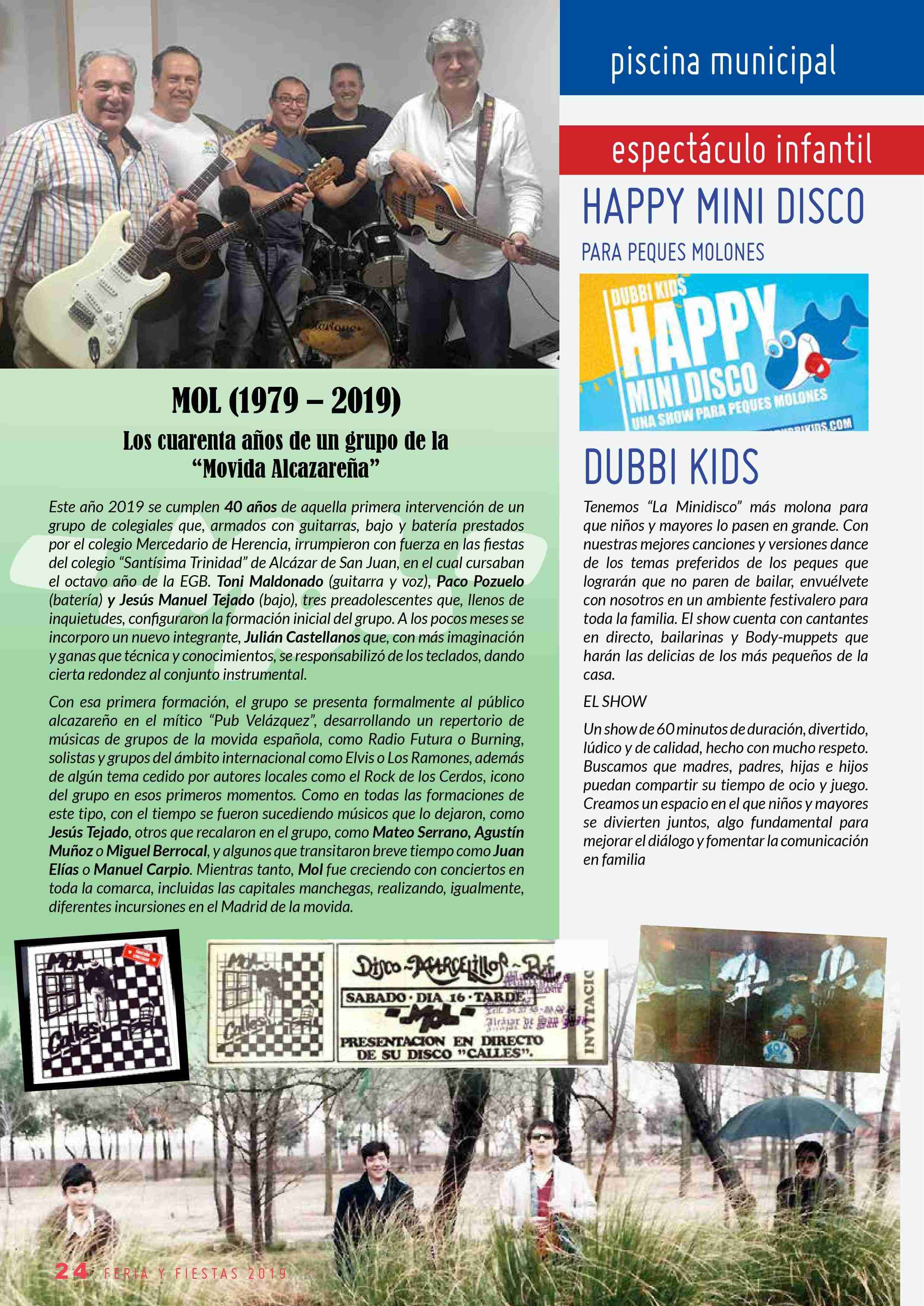 Libro de la programación de Feria y Fiestas 2019 de Alcázar de San Juan 24