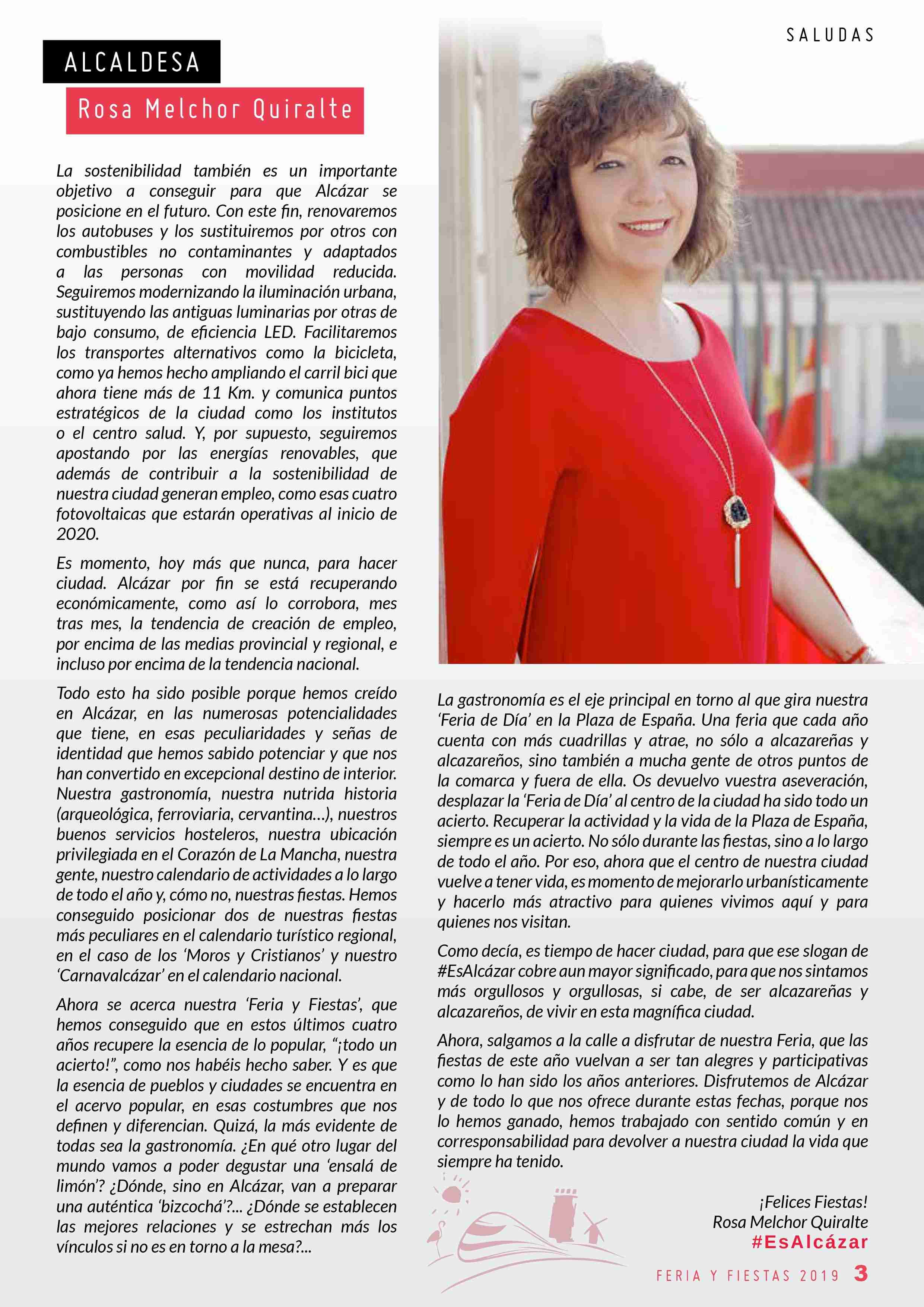 Libro de la programación de Feria y Fiestas 2019 de Alcázar de San Juan 3