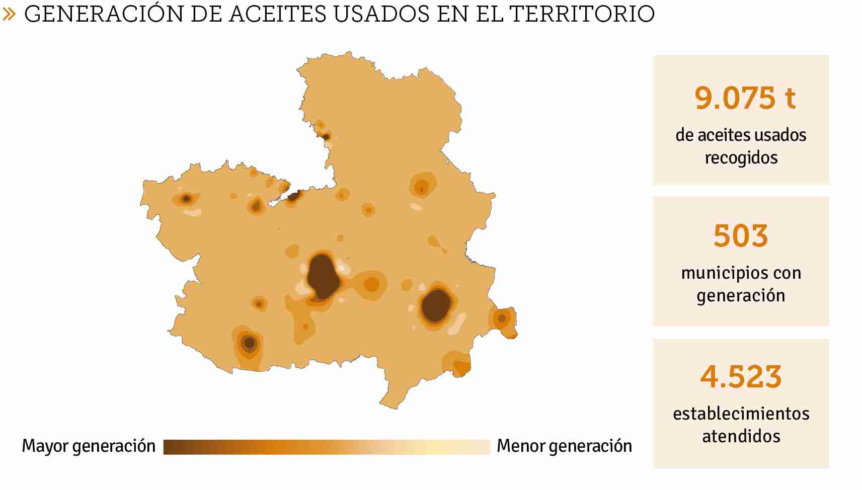 Castilla-La Mancha recicla 8 millones de litros de aceite usados 1