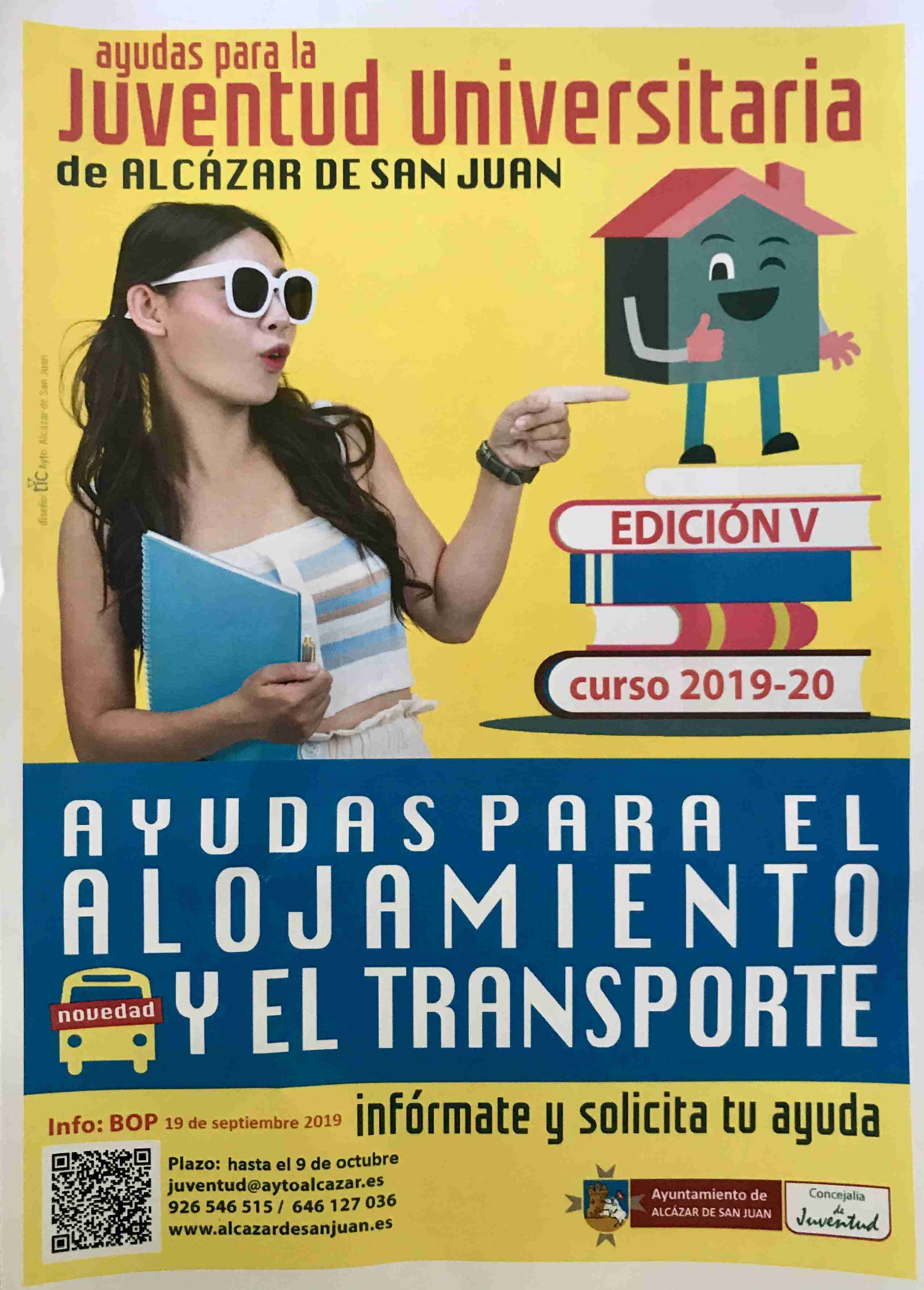 Alcázar de San Juan promueve un año más ayudas para la juventud universitaria 1