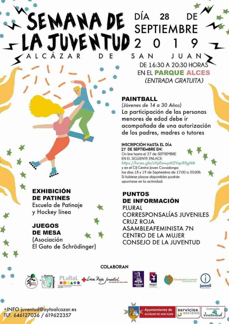 Las inclemencias meteorológicas retrasan las actividades del sábado de la Semana de la Juventud