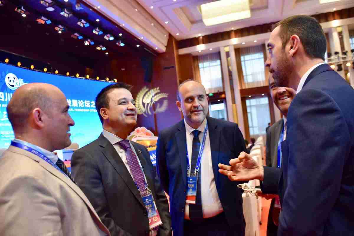 consejero de agricultura participa en foro belt and road