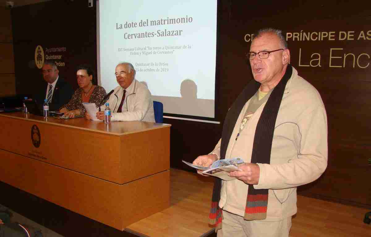 conferencia la dote del matrimonio cervantes-salazar en quintanar de la orden