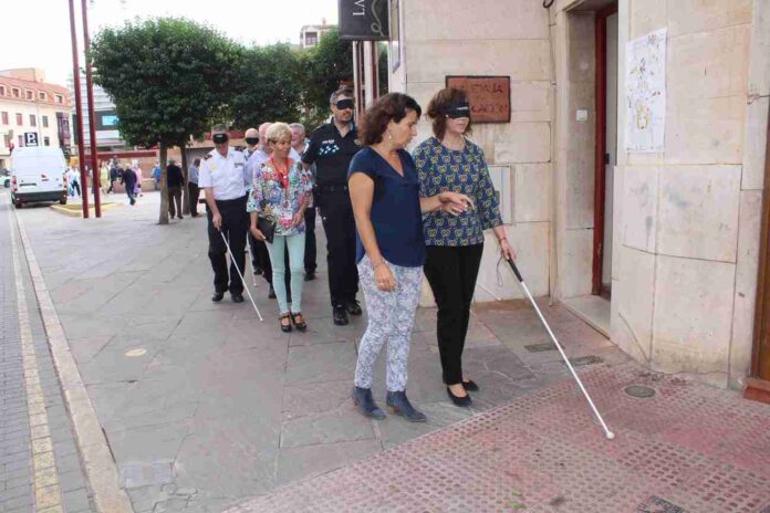 paseo a ciegas once alcazar