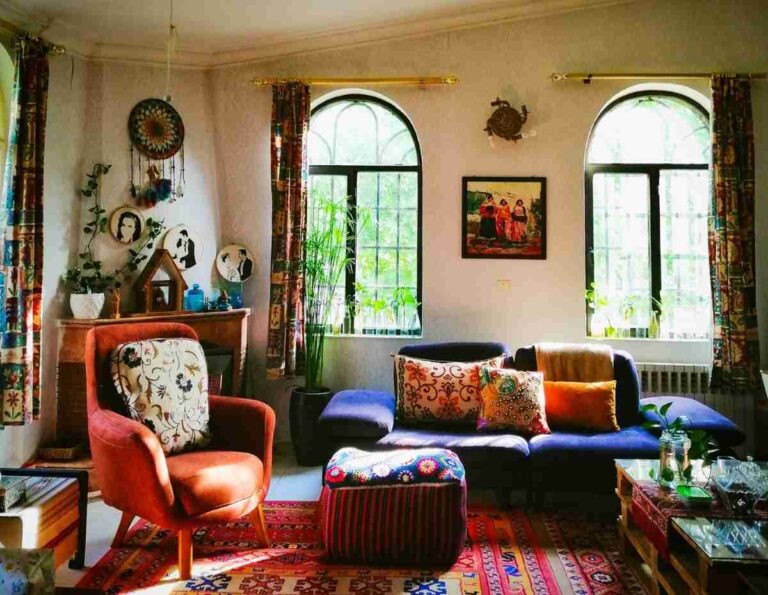 Cómo combinar los muebles color azul del salón fácilmente