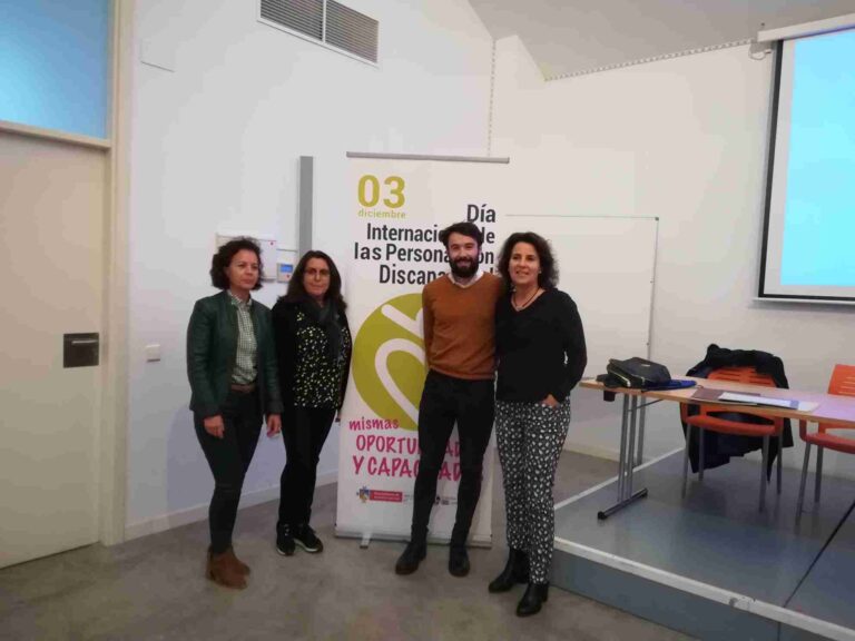 Celebradas las Jornadas formativas sobre «DISCAPACIDAD VISUAL» dentro de la Semana de la Discapacidad