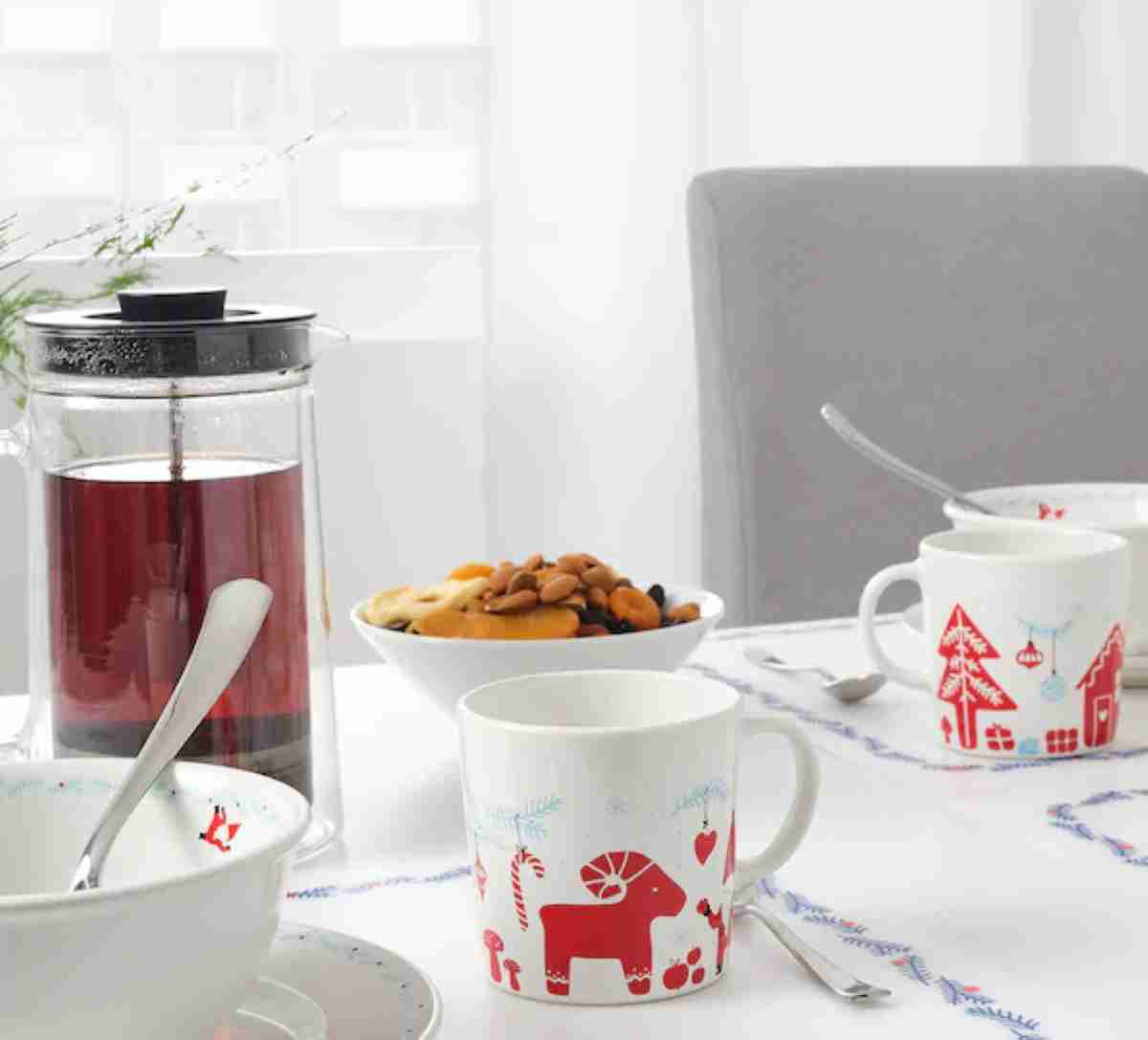 Decorar la mesa navideña más espectacular con Ikea y algunos tips 3