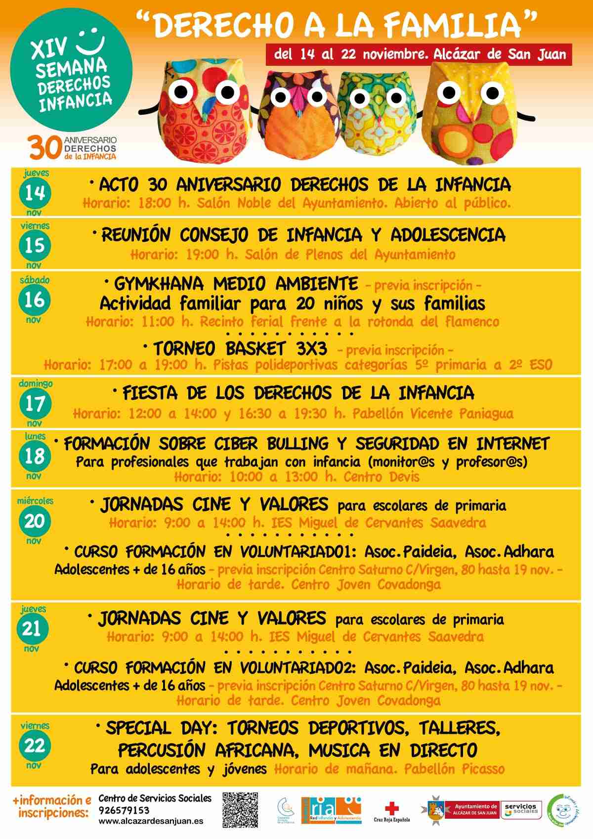 Presentada la XIV Semana de los Derechos de la Infancia y Adolescencia 1