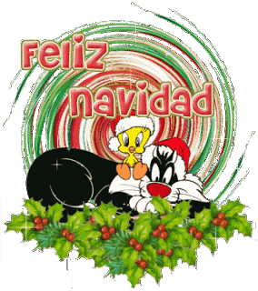 Feliz Navidad estilo año 80 con gifs animados 5