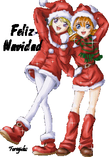 Feliz Navidad estilo año 80 con gifs animados 12