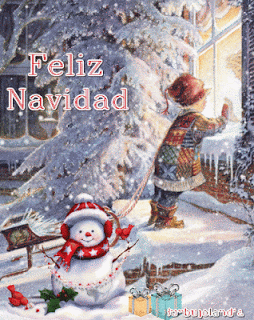 Feliz Navidad estilo año 80 con gifs animados 8