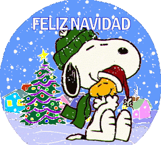 Feliz Navidad estilo año 80 con gifs animados 7