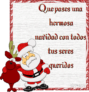 Feliz Navidad estilo año 80 con gifs animados 11