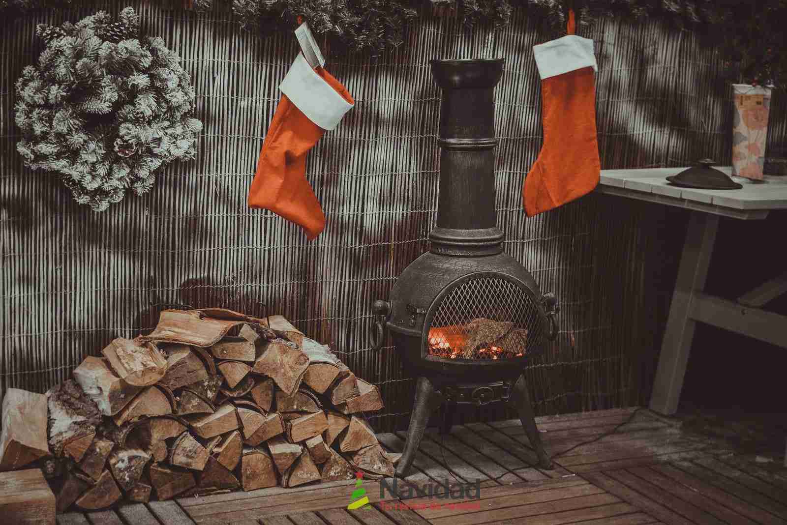 Chimeneas de Navidad para decorar y dar calor en fiestas 3