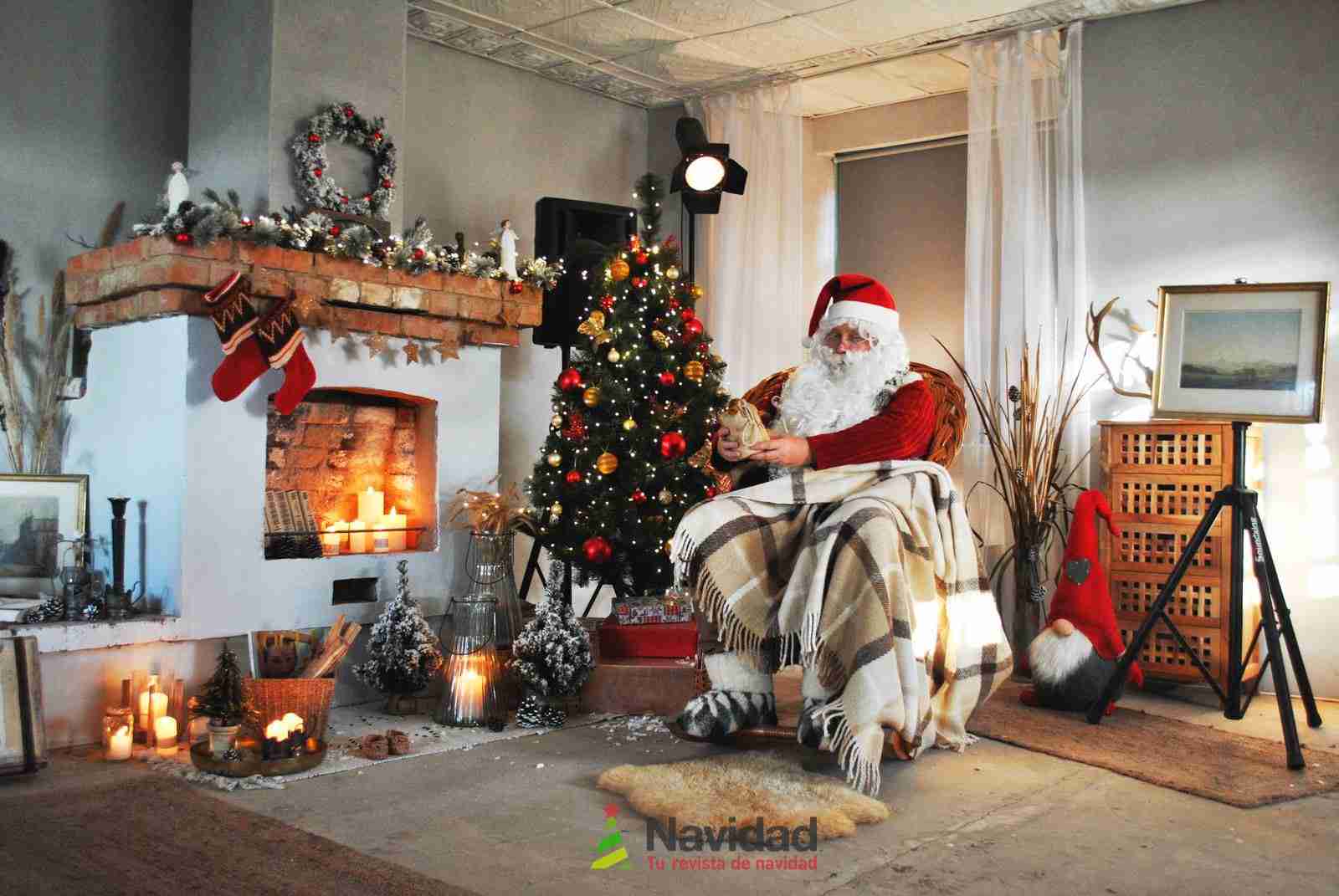 Chimeneas de Navidad para decorar y dar calor en fiestas 2