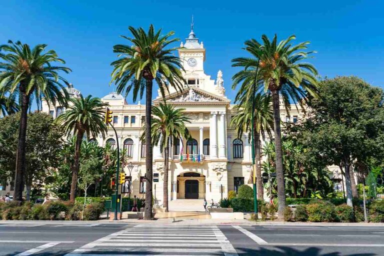 ciudad de malaga andalucia espana