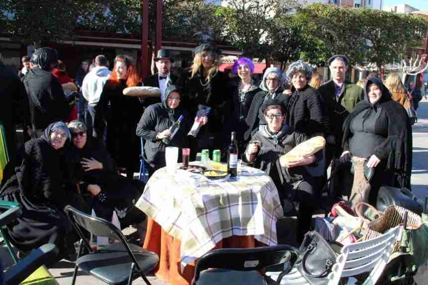 Duelo y entierro de Doña Sardina del Carnavalcázar 1